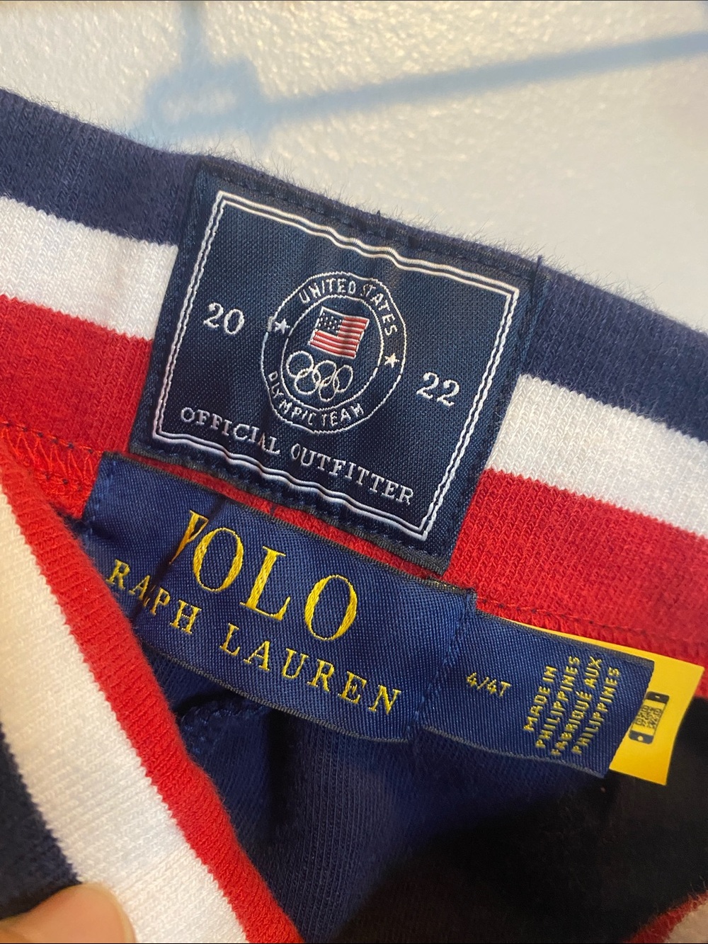 Polo Ralph Lauren 2022 USA Olympic Team Track Suit 4T Blue Full Zip Jacket Pants - Picture 12 of 16